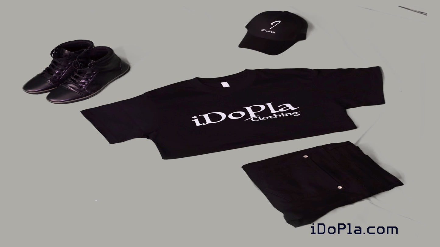 iDoPla Clothing | Black T-shirt