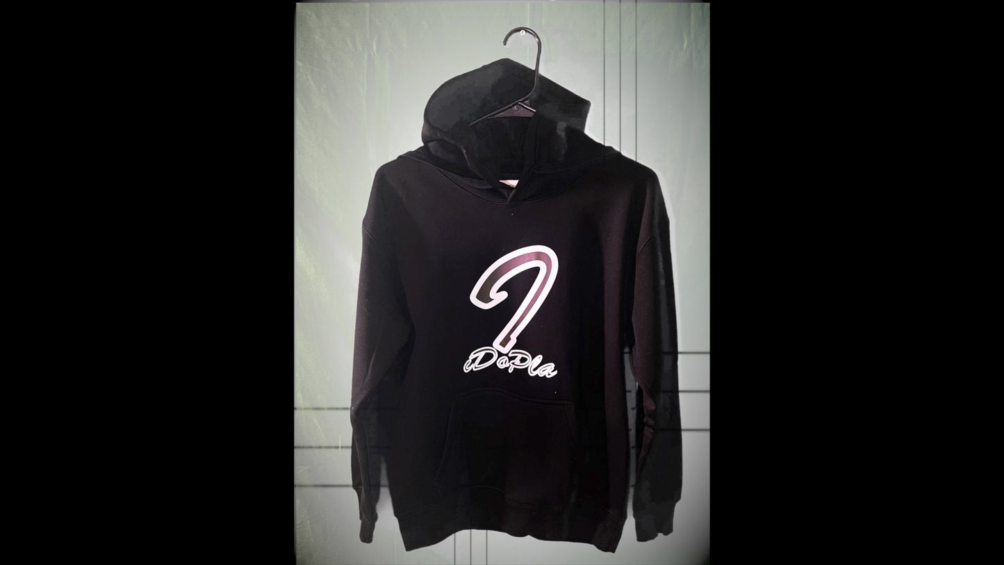 I...iDoPla | Black Hoodie | Slim Fit