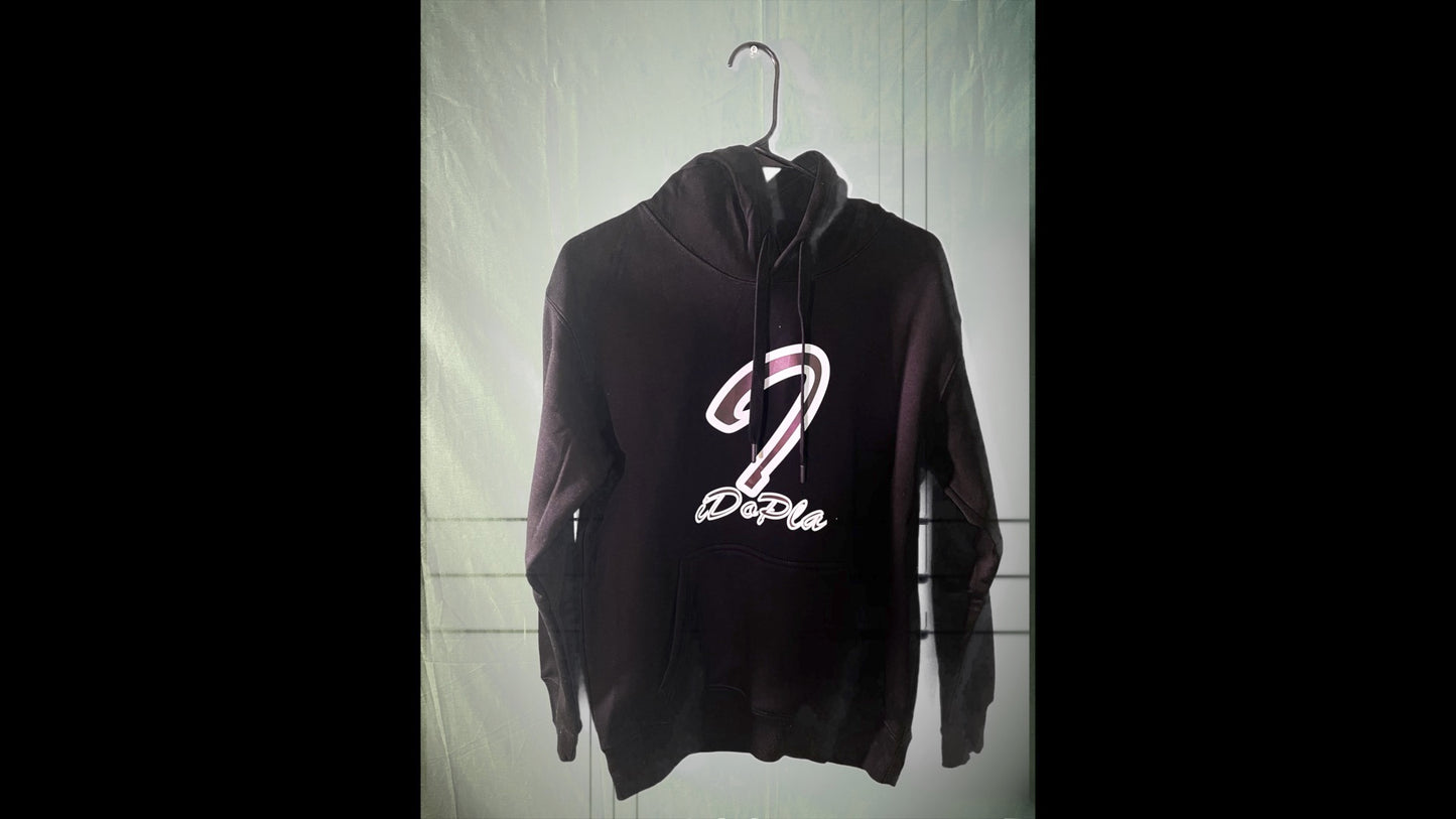 I...iDoPla | Black Hoodie | Slim Fit