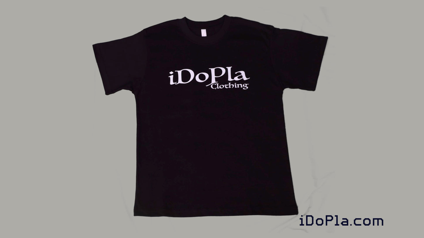 iDoPla Clothing | Black T-shirt