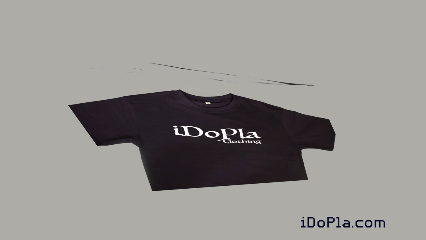 iDoPla Clothing | Black T-shirt