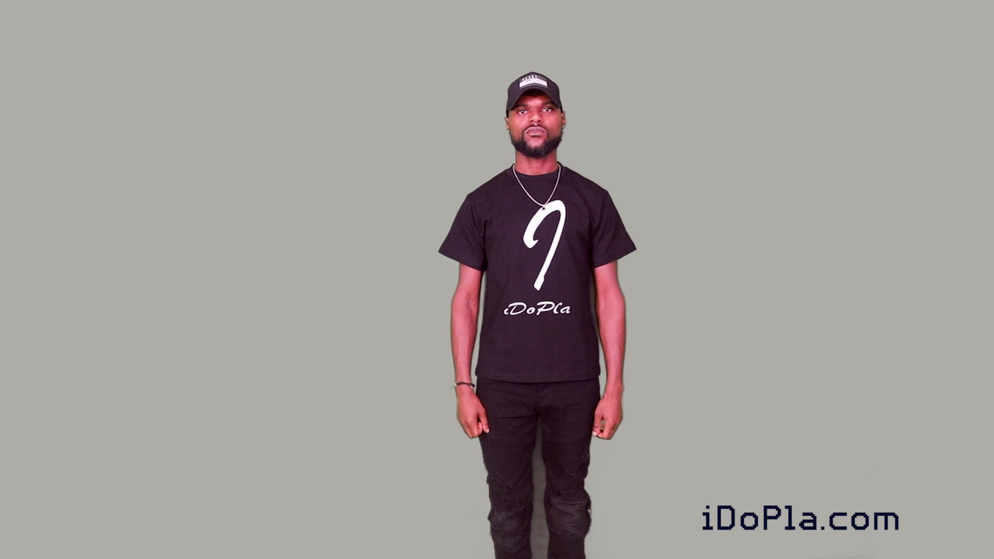 I...iDoPla | Black T-shirt