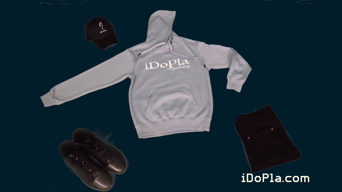 iDoPla Clothing | Blue Hoodie | Slim Fit