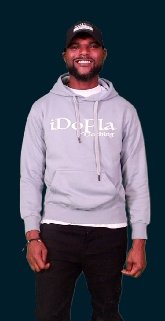 iDoPla Clothing | Blue Hoodie | Slim Fit