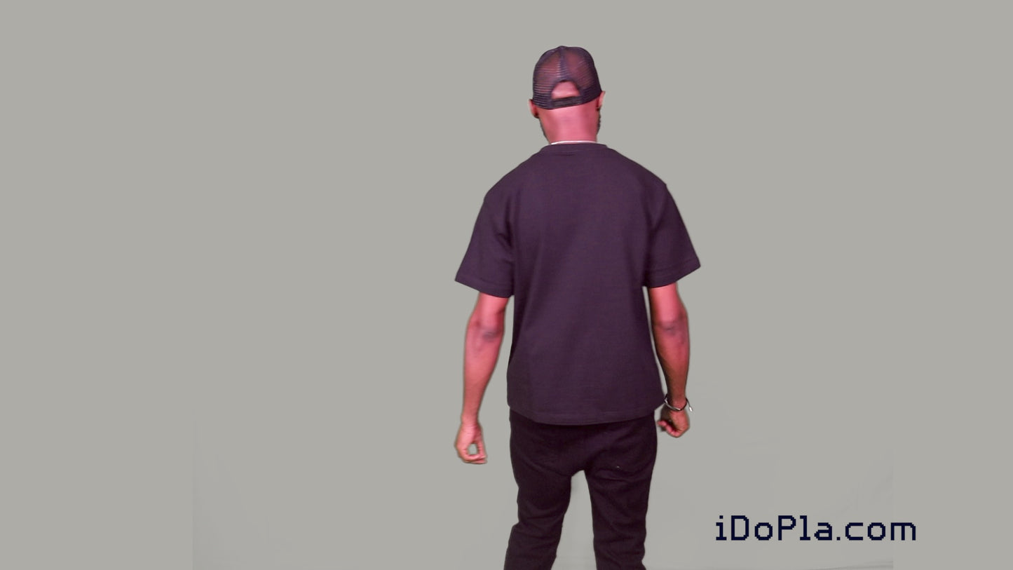 iDoPla Clothing | Black T-shirt