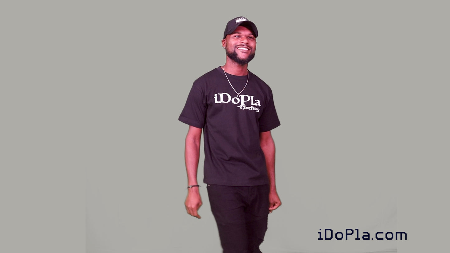 iDoPla Clothing | Black T-shirt