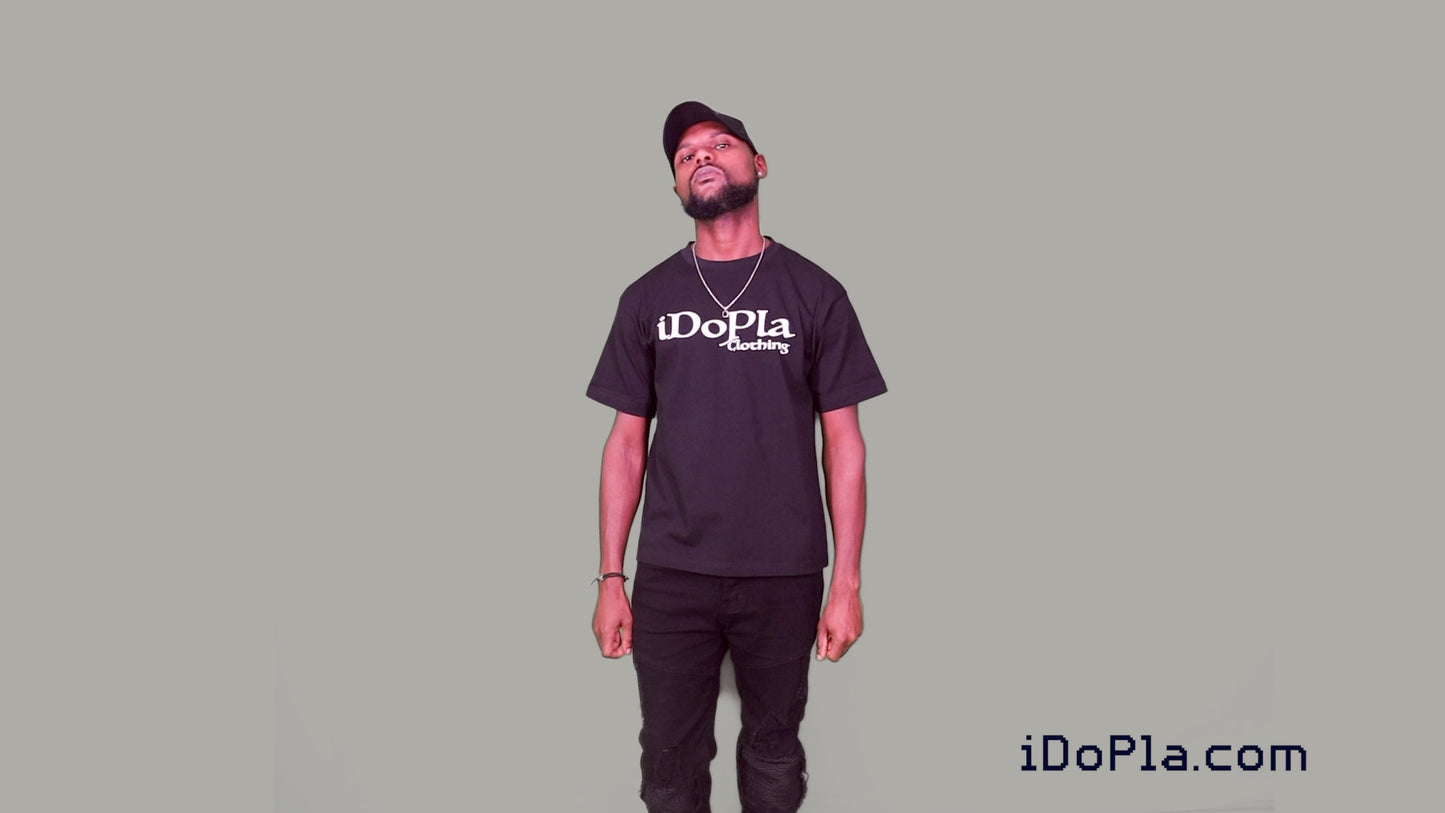 iDoPla Clothing | Black T-shirt