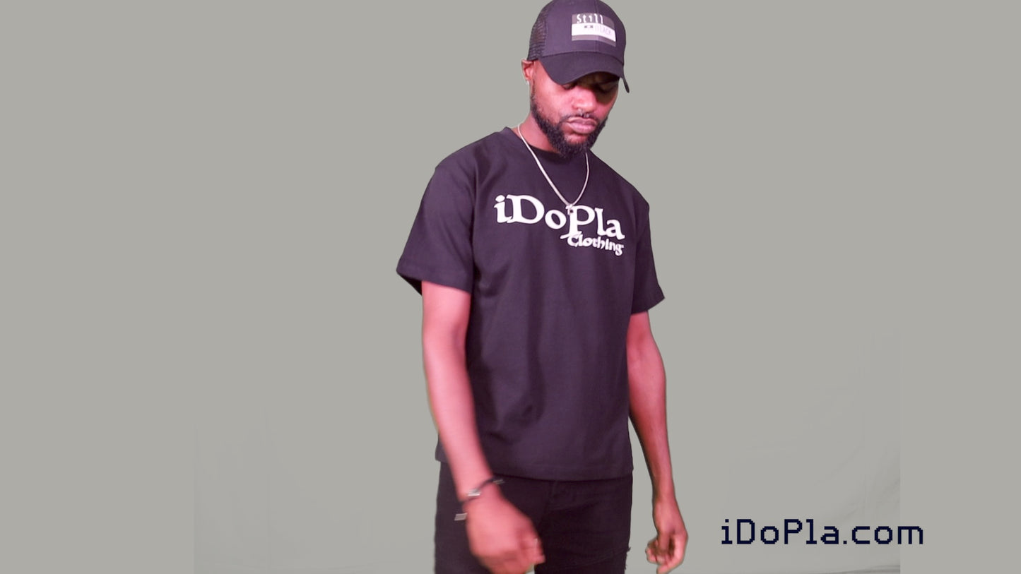 iDoPla Clothing | Black T-shirt