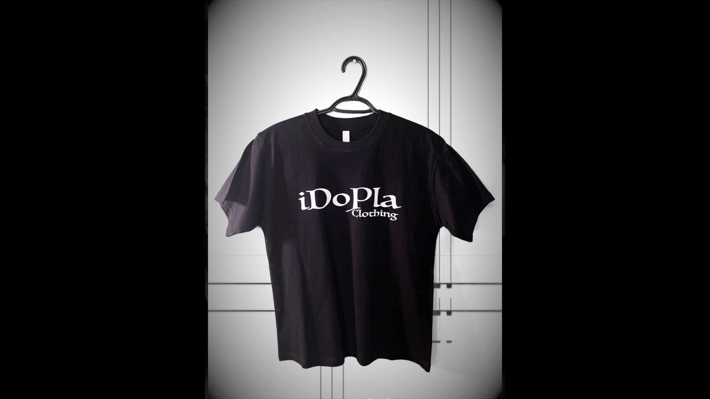 iDoPla Clothing | Black T-shirt